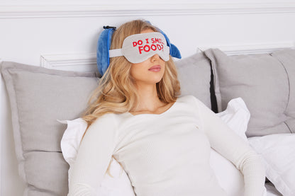 Blue Comfort Pals™ Shark 2-in-1 Pillow Sleep Mask