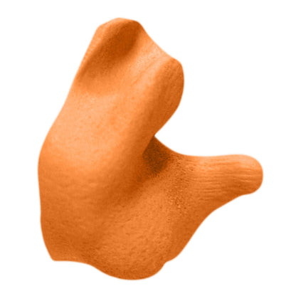 Custom Molded Earplugs - Orange