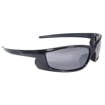 Voltage™ Safety Eyewear - Black Frame - Smoke Lens