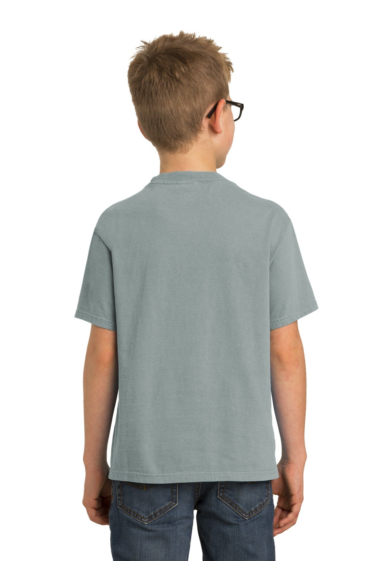 Pewter Port & Company Youth Beach Wash Garment-Dyed Tee. PC099Y