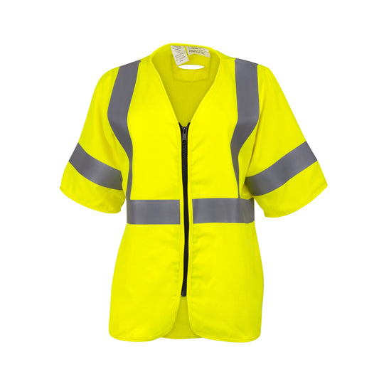 SV99W Class 3 Womens FR Vest - Hi-Vis Green - Size 2X