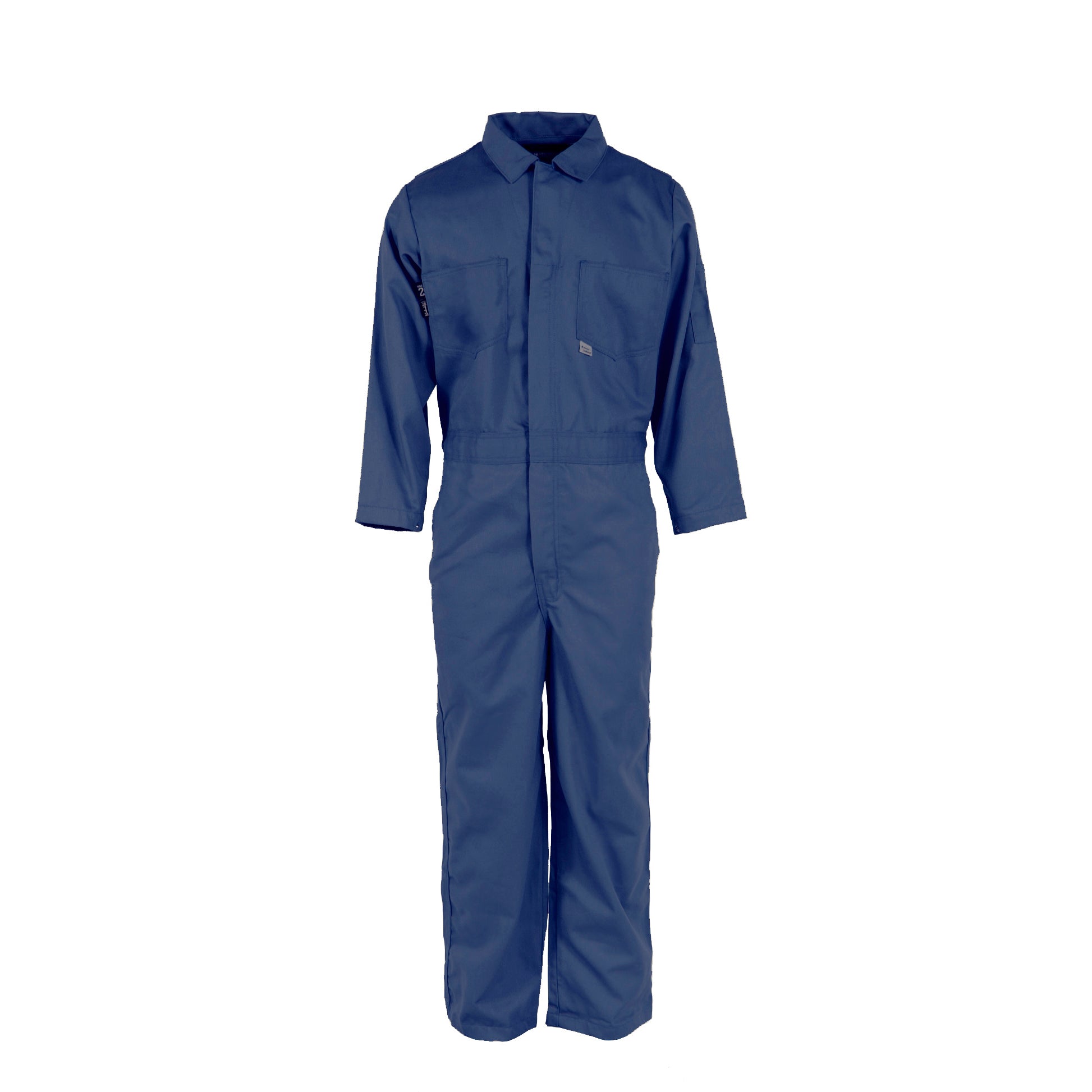 VI7CA 7 oz Indura® FR Coverall (CAT 2) - Navy - Size XL