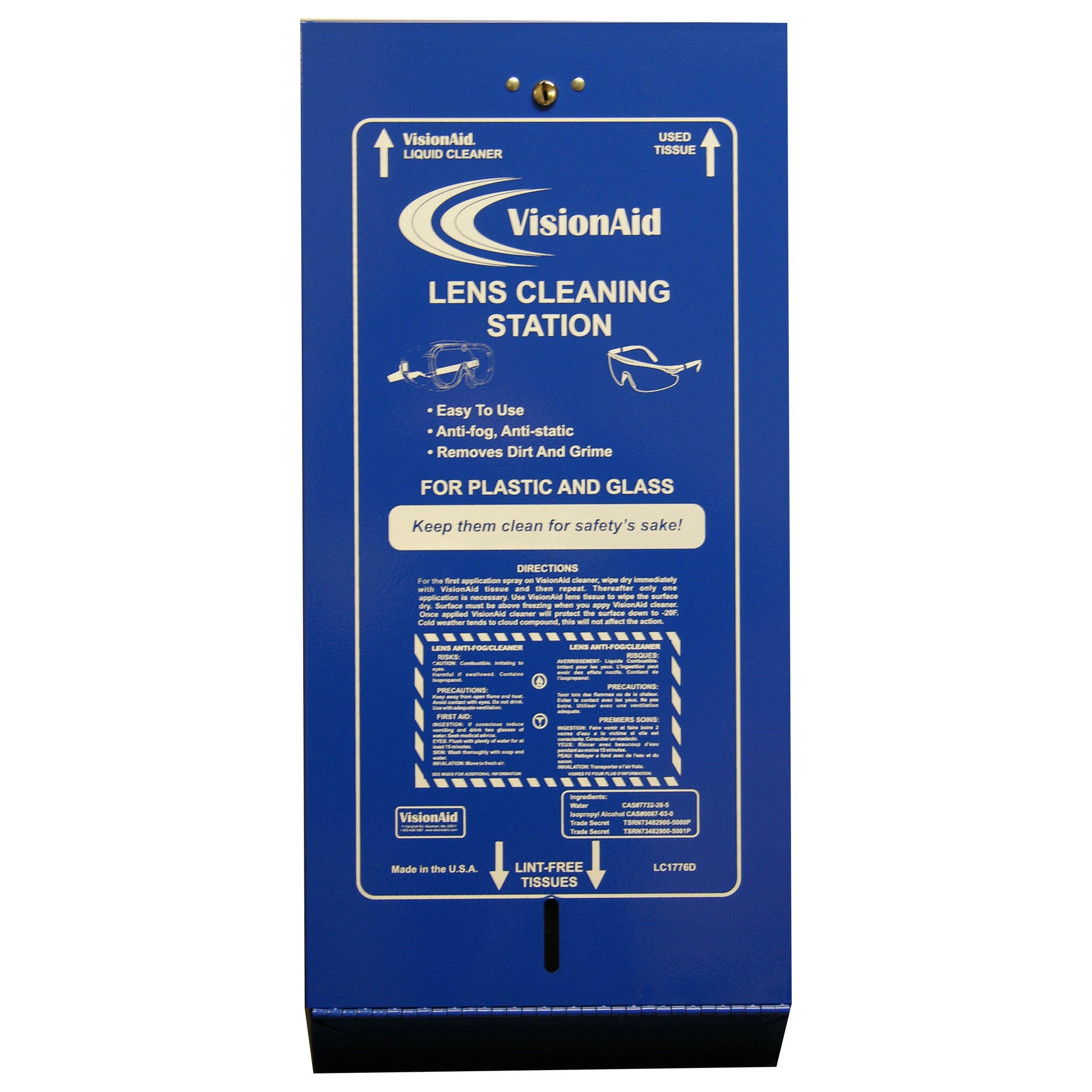 Metal Lens Cleaning Station