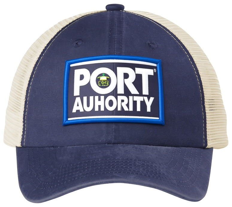 Port Authority Beach Wash Mesh Back Cap. C943