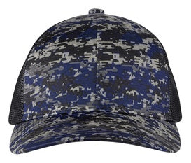 Port Authority Digi Camo Snapback Trucker Cap C404
