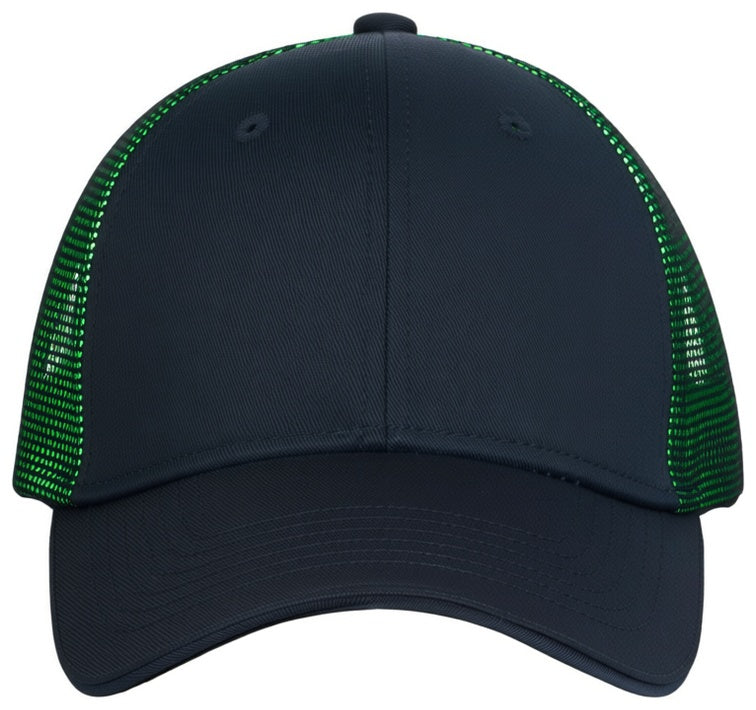 Port Authority Double Mesh Snapback Sandwich Bill Cap. C818