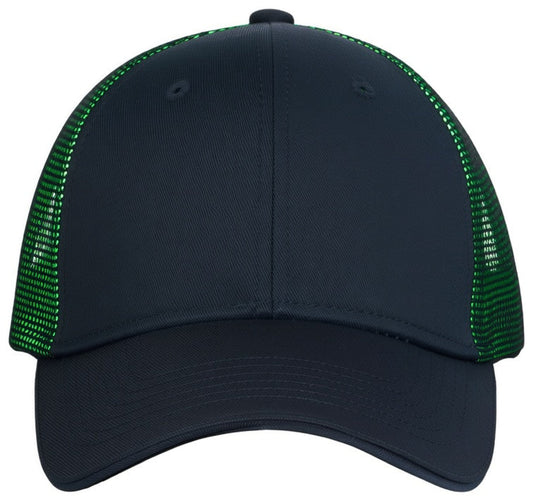 Port Authority Double Mesh Snapback Sandwich Bill Cap. C818