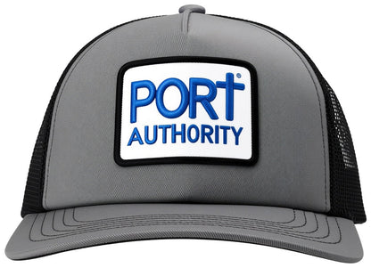Port Authority Low-Profile Snapback 5-Panel Trucker Cap C405LP