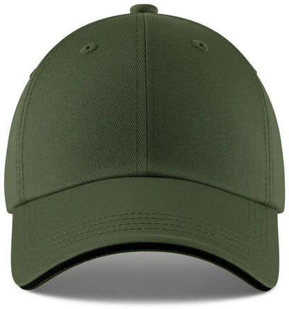 Port Authority Sandwich Bill Cap with Striped Closure. C830