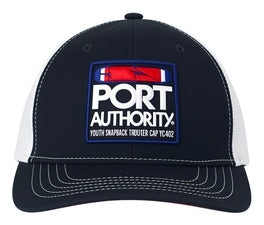 Port Authority Youth Snapback Trucker Cap YC402