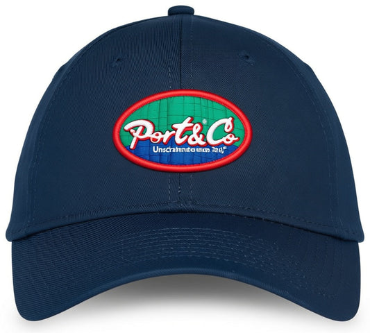 Port & Co Six-Panel Unstructured Twill Cap. C914