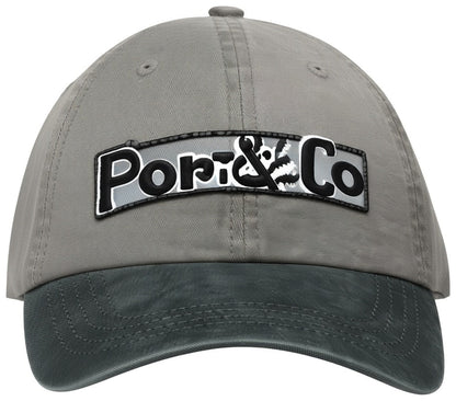 Port & Co Two-Tone Pigment-Dyed Cap. CP83