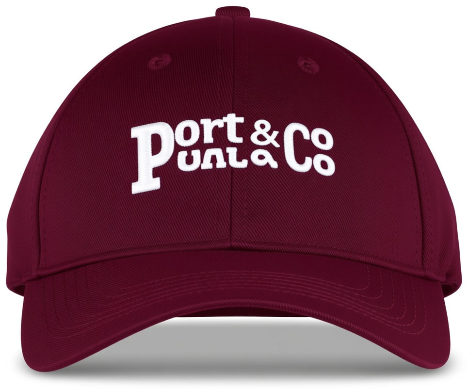 Port & Co Youth Six-Panel Twill Cap. YCP80