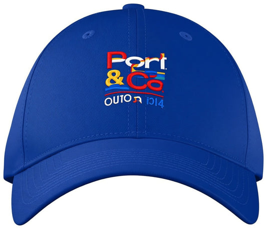 Port & Co Youth Six-Panel Unstructured Twill Cap. YC914