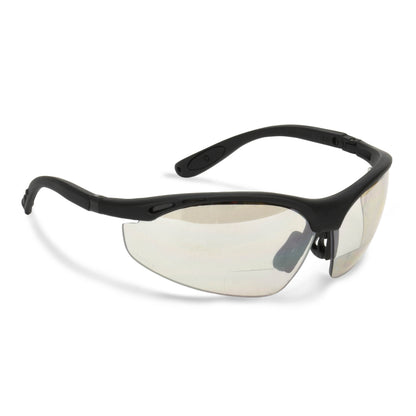 Cheaters® Bi-Focal Eyewear - Black Frame - Clear Lens - 1.0 Diopter