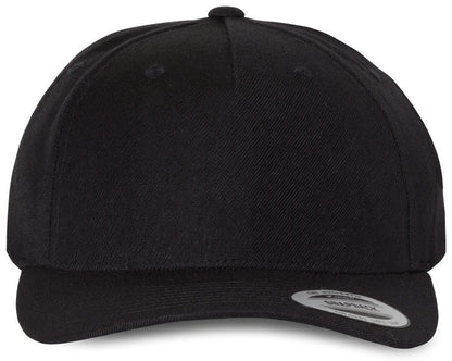Premium Five-Panel Curved Bill Snapback Cap - 5789M