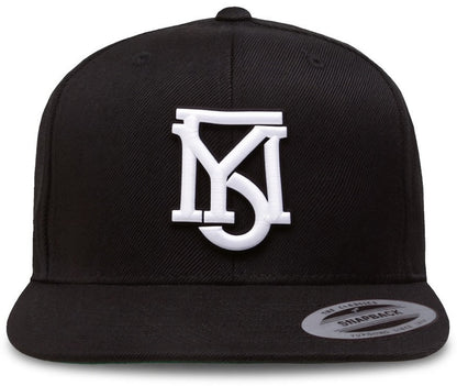 Premium Flat Bill Snapback Cap - 6089M
