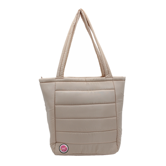 Otaria™ Puffy Recycled Tote Bag, Patch