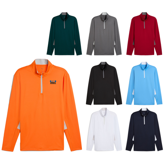 Black Puma Pure 2.0 Men's 1/4 Zip  - S