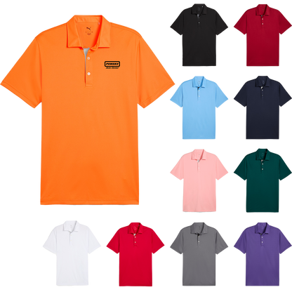 Black Puma Pure 2.0 Men's Polo  - L