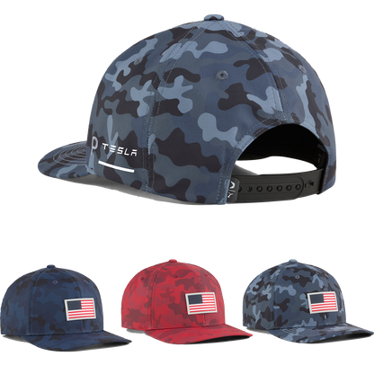 Black Puma X Volition Camo 6 Panel Cap