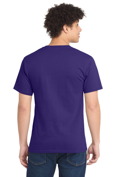 Purple Port & Company Tall Essential Tee. PC61T