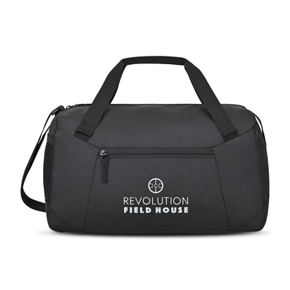 Black Rally Recycled Sport Duffel