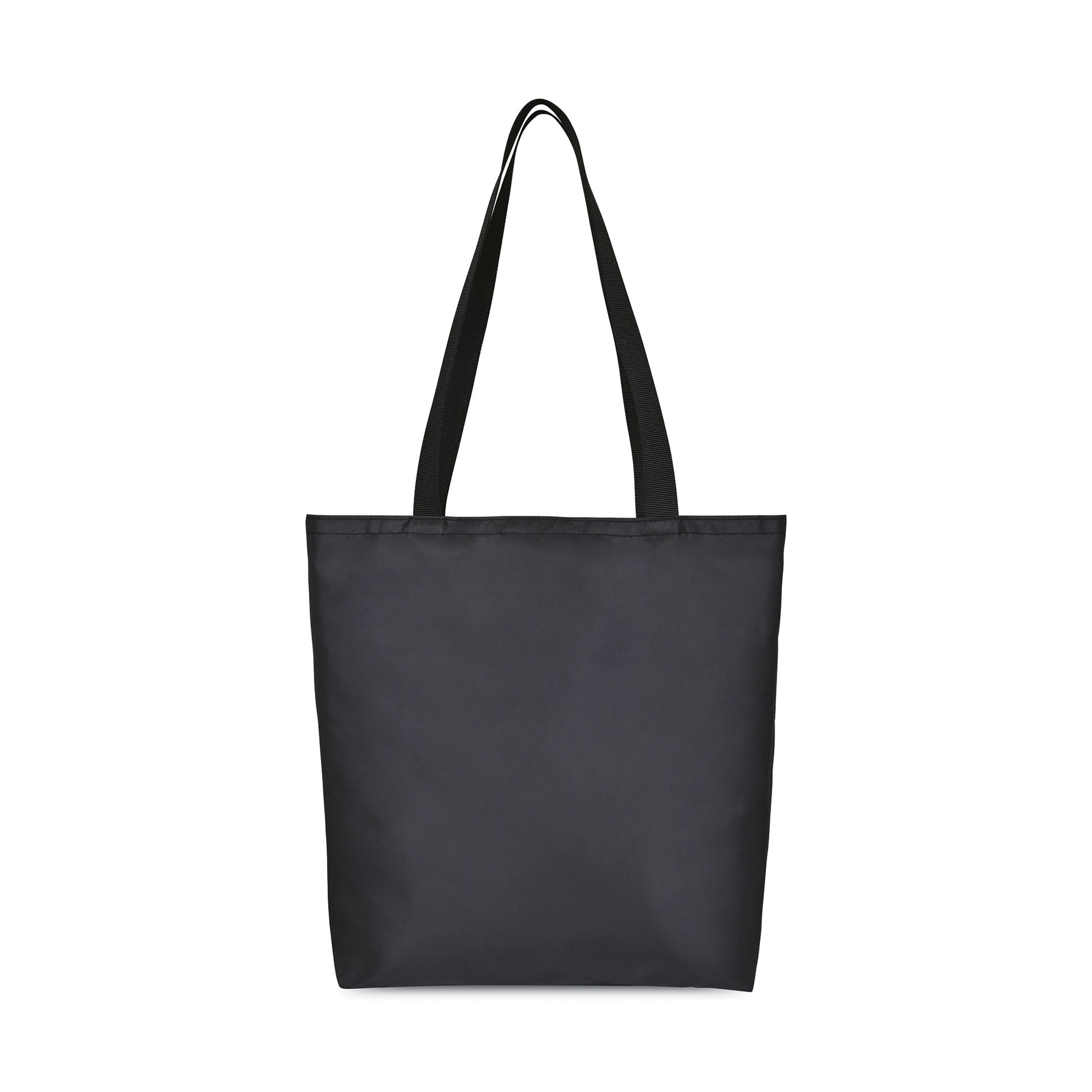 Black Renew rPET Packable Shopper