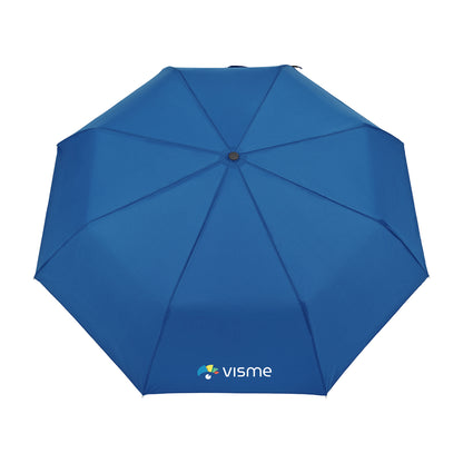 Elements 43" Recycled Manual Folding Umbrella