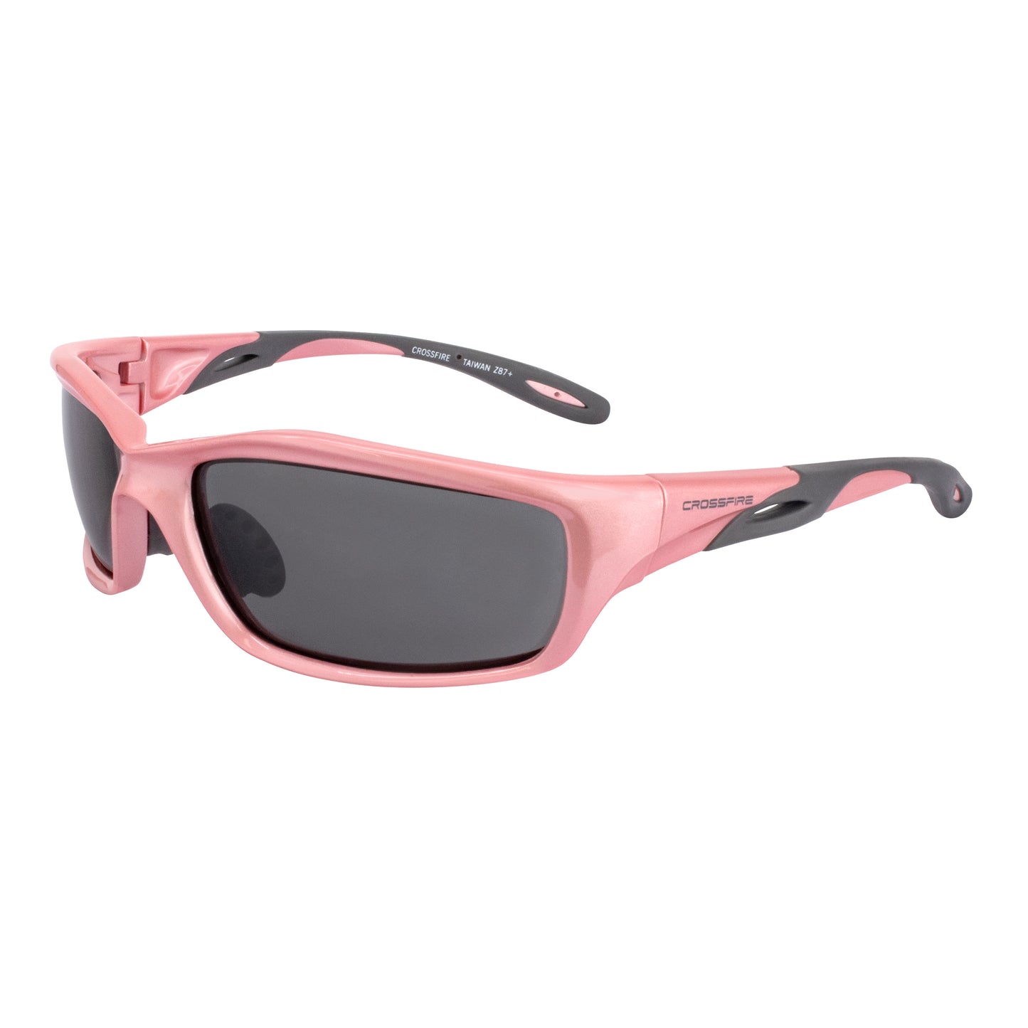 Infinity Premium Safety Eyewear - Crystal Brown Frame - Polarized Brown Lens