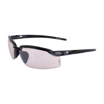 ES5 Premium Safety Eyewear - Crystal Brown Frame - Polarized Brown Lens