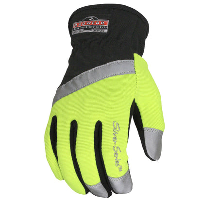 RWG100 Radwear® Silver Series™ Synthetic High Visibility All Purpose Utility Glove - Size L