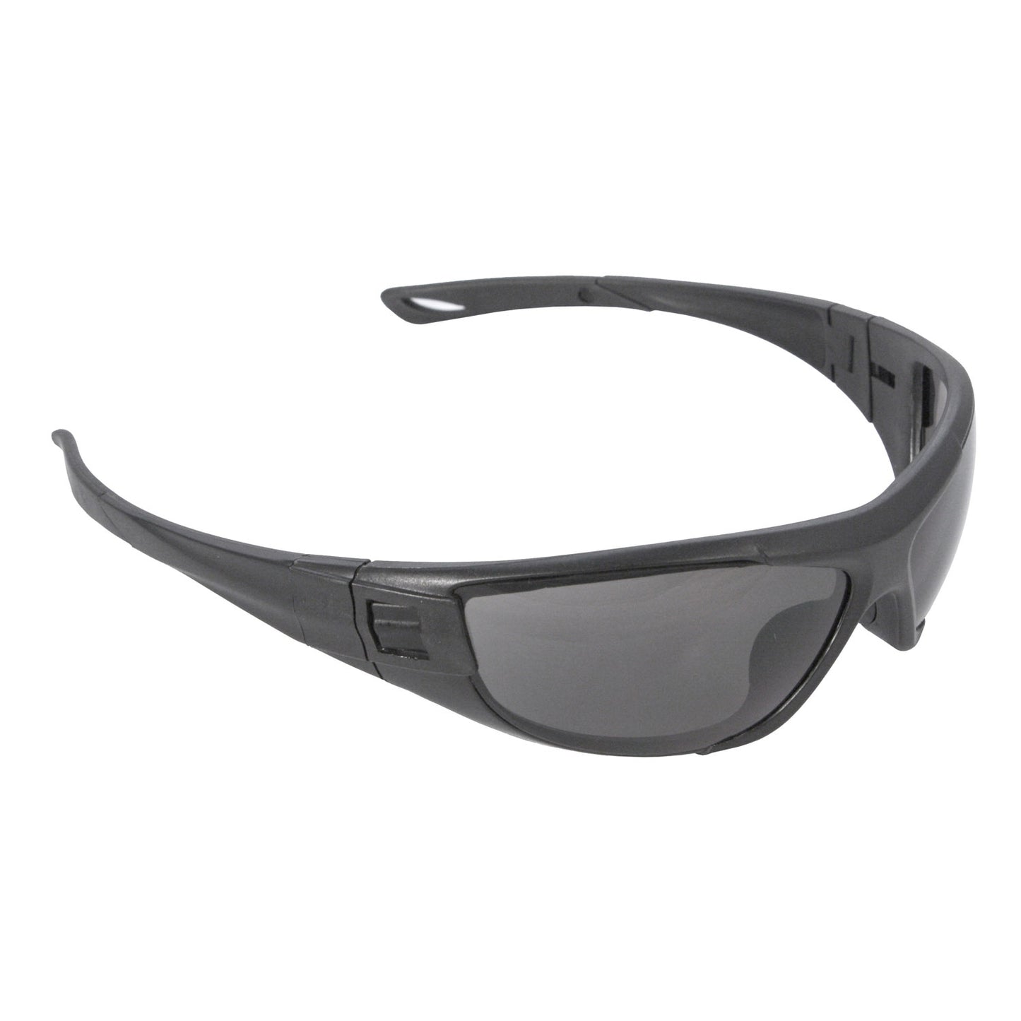 Cuatro™ 4-in-1 Foam Lined Eyewear - Black Frame - Clear Anti-Fog Lens