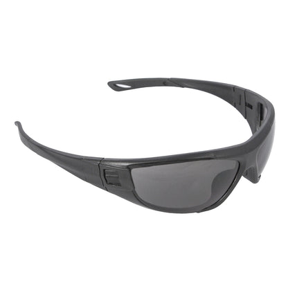 Cuatro™ 4-in-1 Foam Lined Eyewear - Black Frame - Clear Anti-Fog Lens