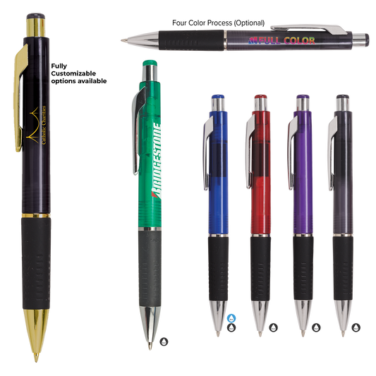 Blue Quasar Translucent Pen