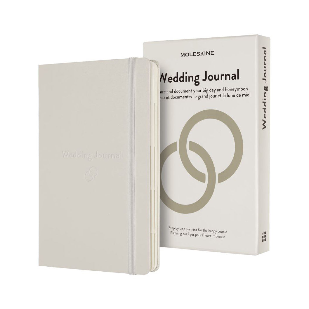 Pearl Grey Moleskine® Passion Journal - Wedding
