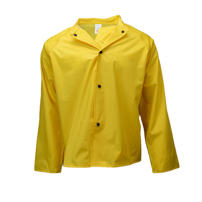 77SJ Sani Light Jacket with Snaps - Safety Yellow - Size 4X