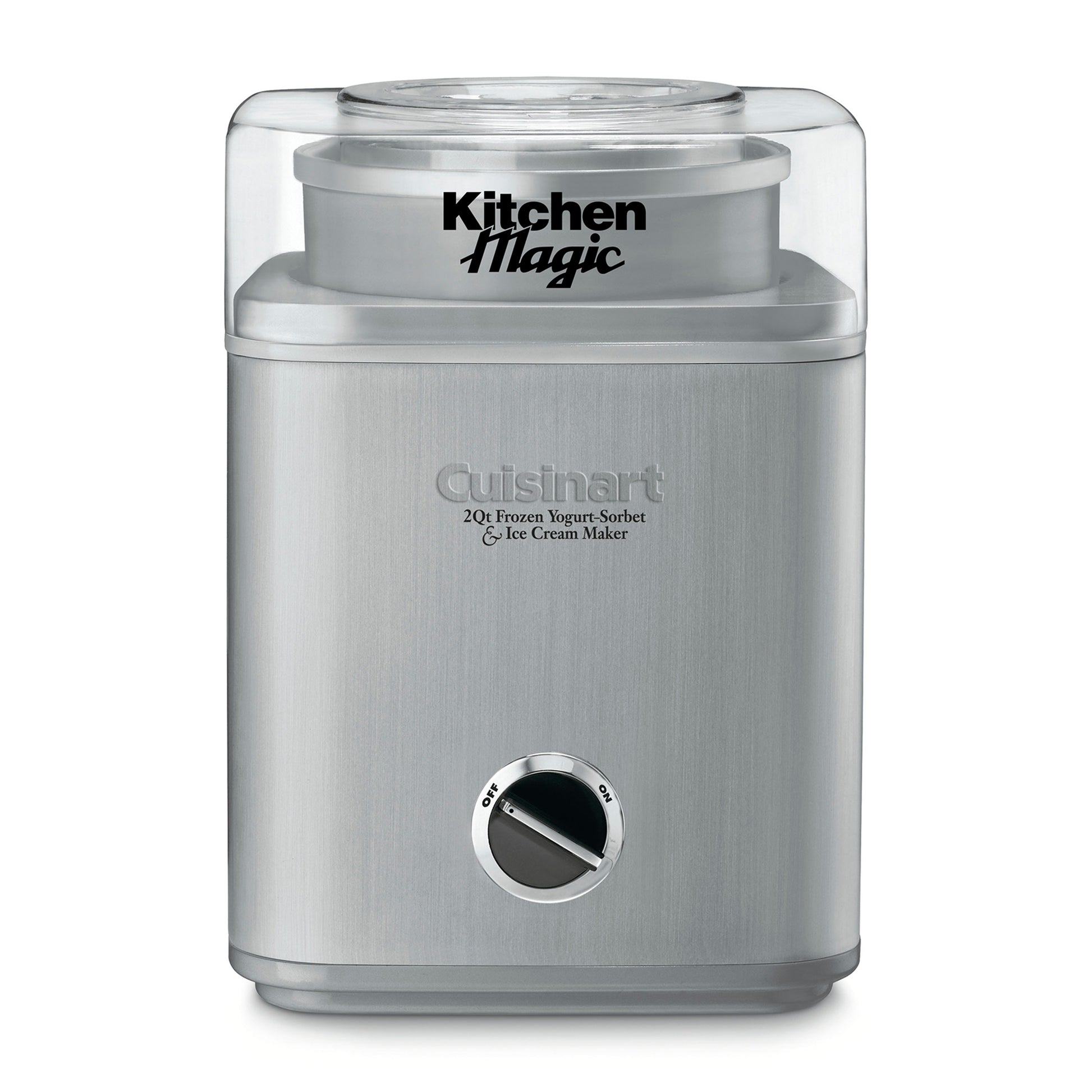 Stainless Steel Cuisinart® Pure Indulgence™ 2 Quart Frozen Yogurt Sorbet & Ice Cream Maker