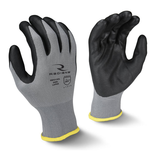 RWG13C Polyester Shell Foam Nitrile Gripper Glove - Size 2X