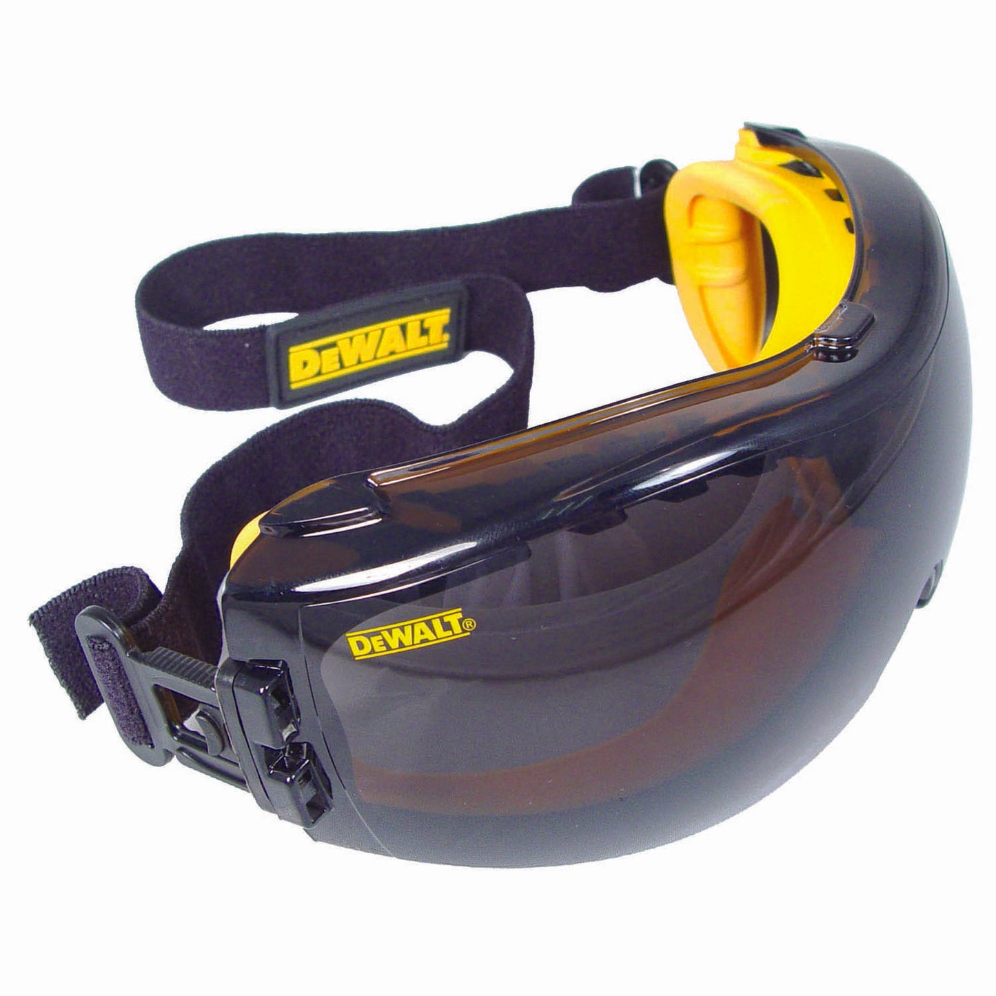 DPG82 Concealer™ Safety Goggle - Black Frame - Smoke Anti-Fog Lens