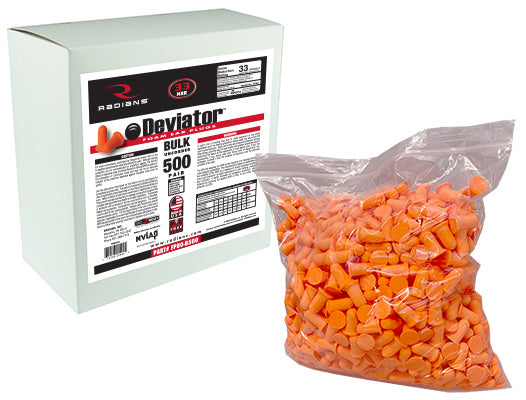 Deviator® Foam Uncorded Earplug Dispenser Refill - 500 Pair