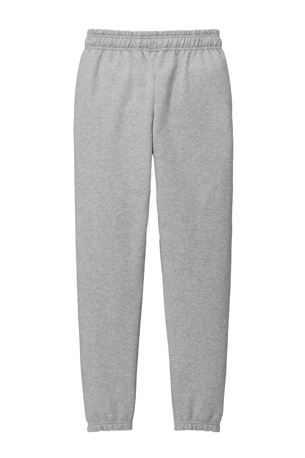 Rear View of AthlHthr Port & Company Core Fleece Sweatpant PC78SP