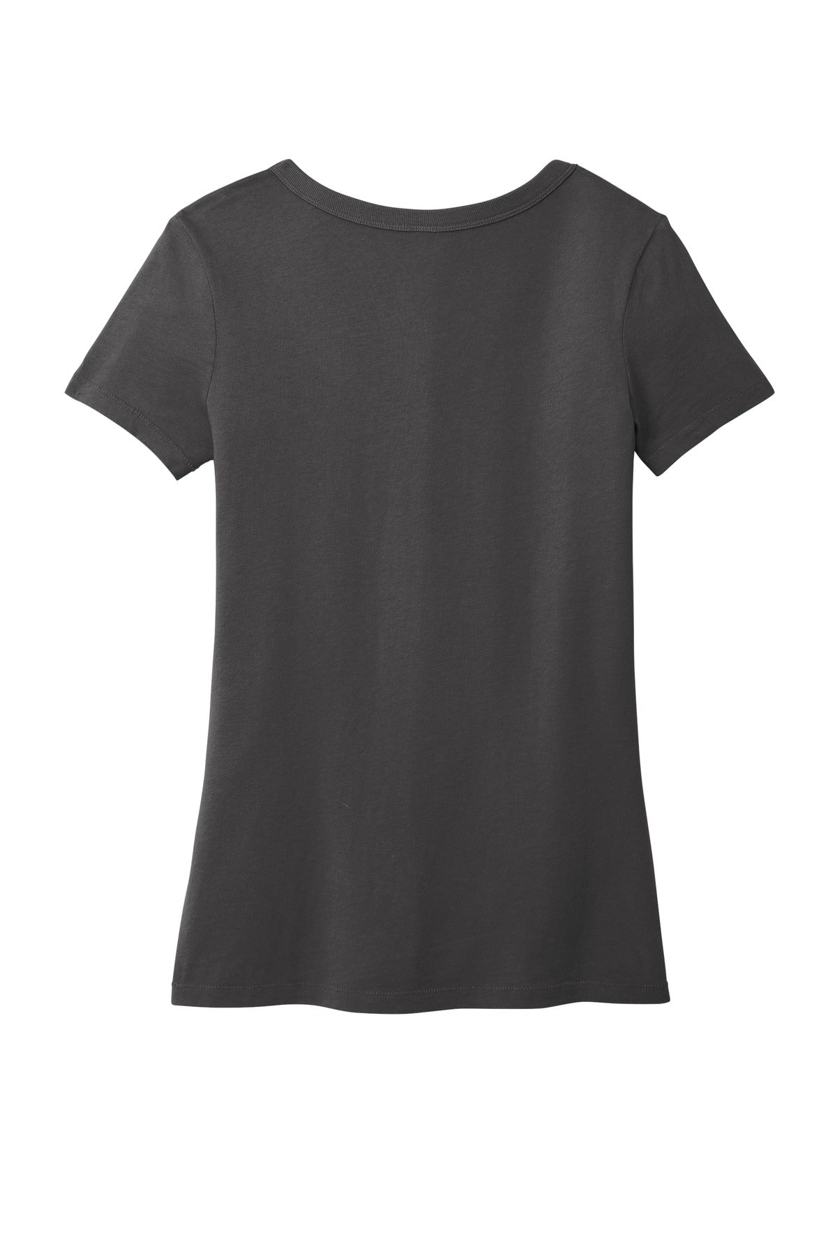 Rear View of Coal Port & Company Women's Beach Wash Garment-Dyed V-Neck Tee LPC099V