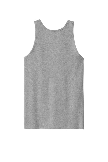 Rear View of HthrGrey American Apparel Fine Jersey Unisex Tank 2408