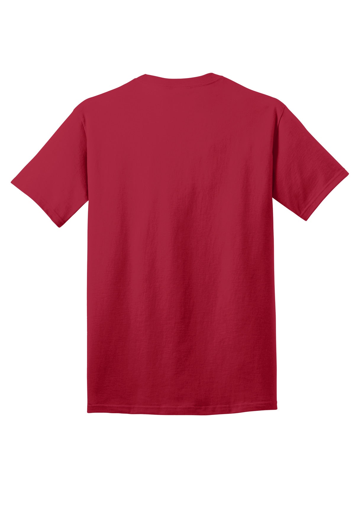 Rear View of Red Port & Company Core Cotton DTG Tee PC54DTG