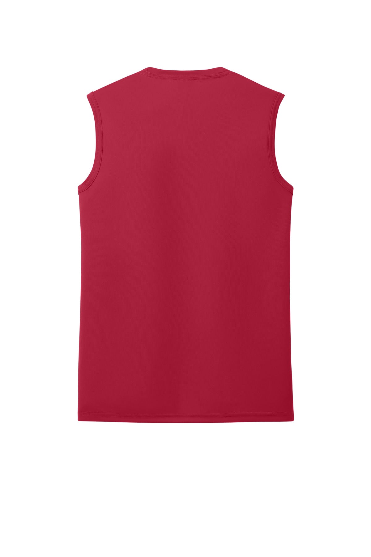 Rear View of Red Port & Company Performance Sleeveless Tee PC380SL