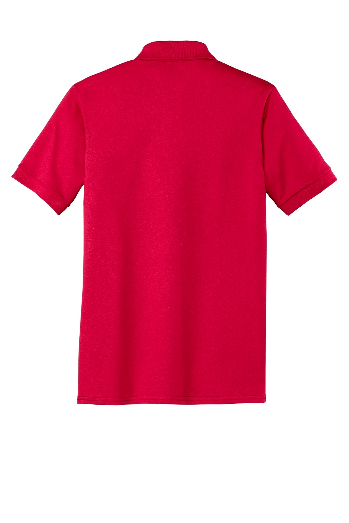 Rear View of Red Port & Company Tall Core Blend Jersey Knit Polo. KP55T
