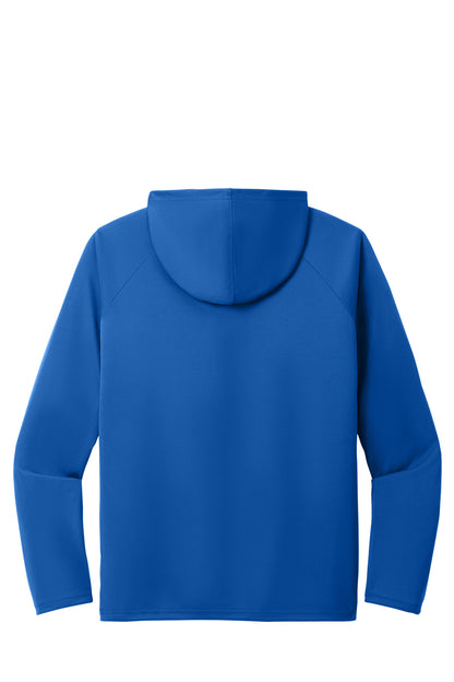 Rear View of TrueRoyal Port & Company Performance Pullover Hooded Tee PC380H