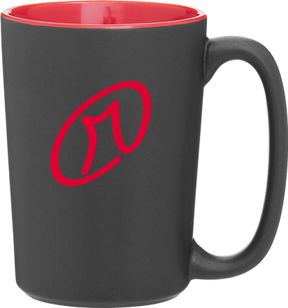 12 oz rocca mug - matte black