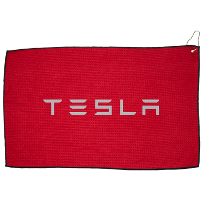 16" X 26" RPET Waffle Golf Towel with Hook & Grommet